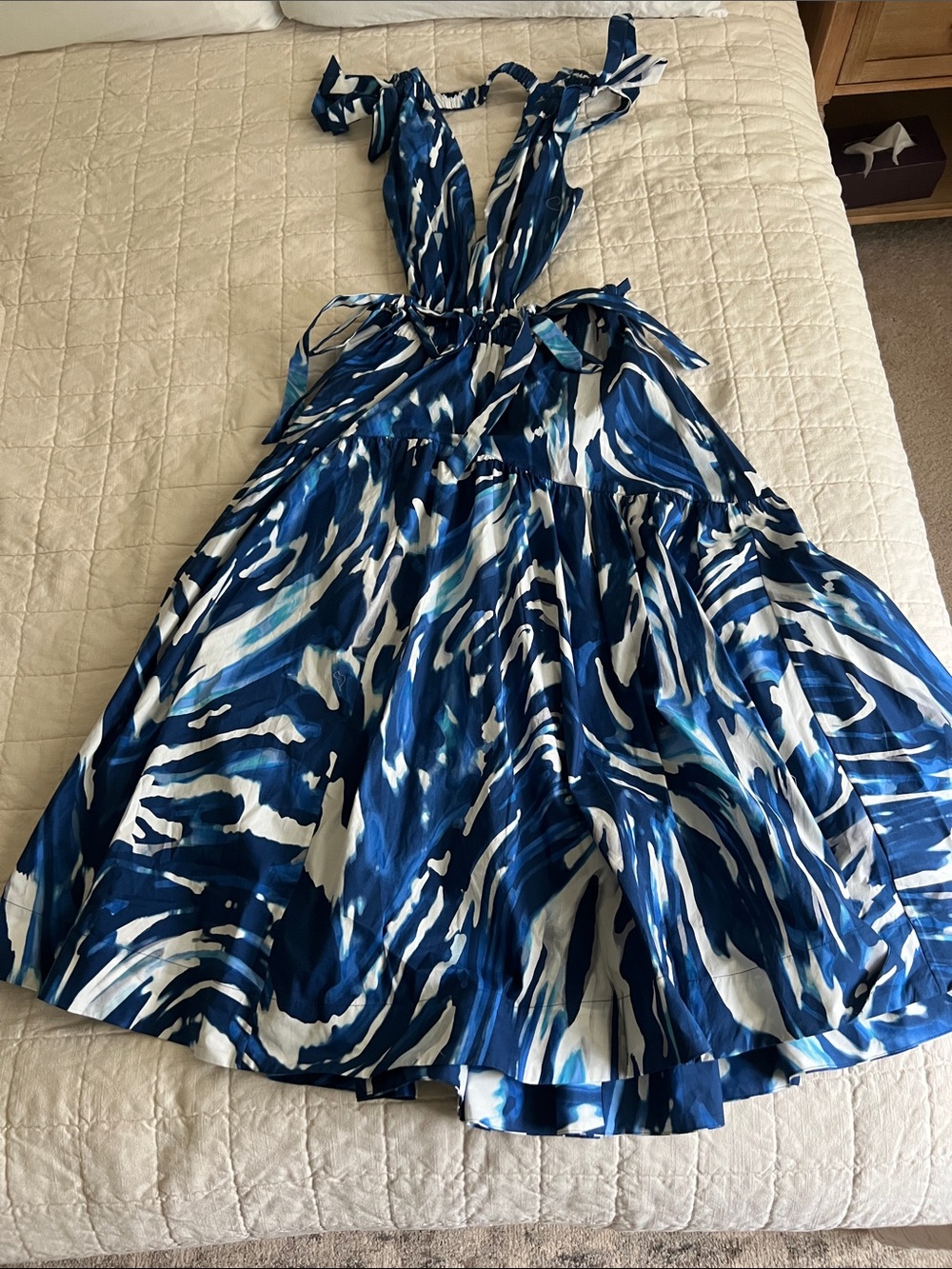 BCBGMaxazria Cut Out Maxi Dress